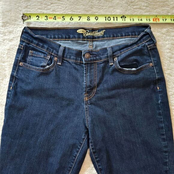 Old Navy The Sweetheart Dark Rinse Jeans, Size 10 Regular - Picture 3 of 6